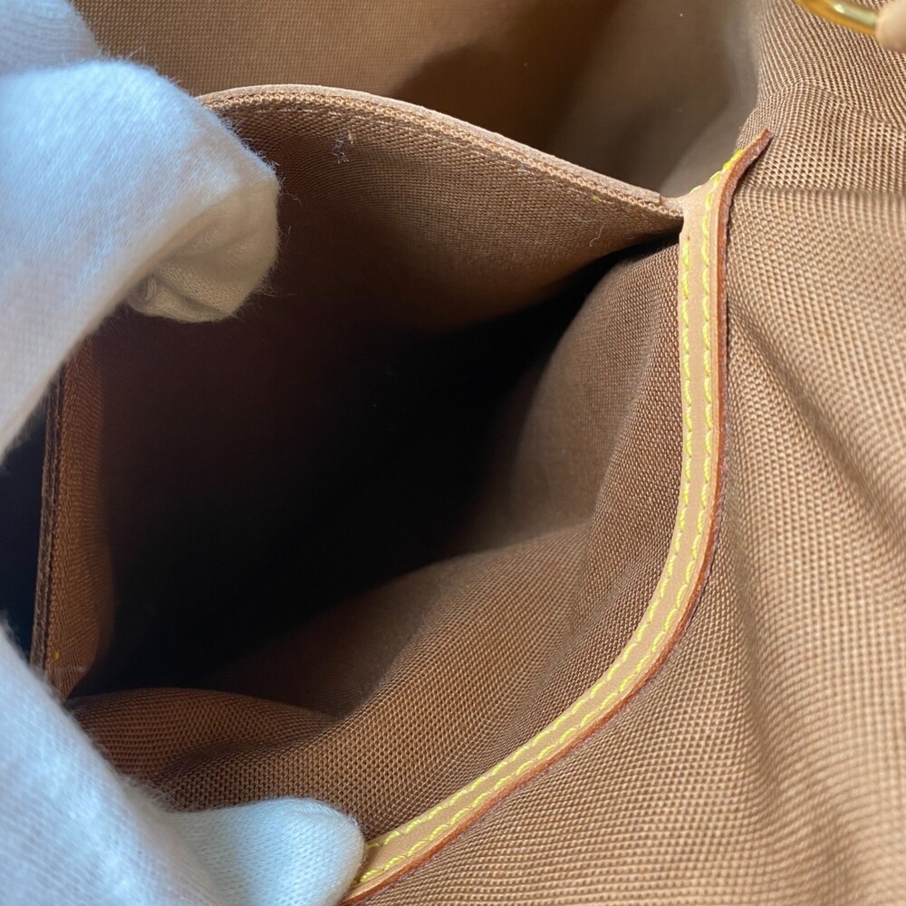 LOUIS VUITTON Authentic Brown Monogram Backpack - Picture 9 of 16